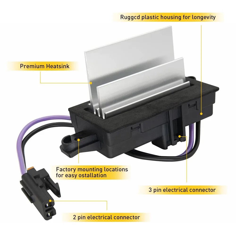 Hvac Blower Motor Professional Heater Control Module High Quality Blower Motor Resistor For Windshield Defrosting
Hvac Blower Motor Professional Heater Control Module High Quality Blower Motor Resistor For Windshield Defrosting