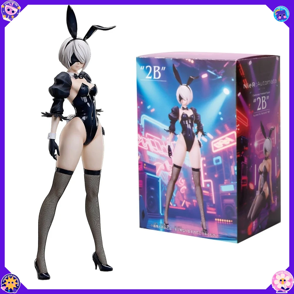 27 СМ Аниме-игра NieR:Automata Ver1.1a YoRHa Type B No.2 2B B-style 1/4 Bunny Ver Стоящая фигурка из ПВХ Рождественский подарок Игрушка Кукла
27 СМ Аниме-игра NieR:Automata Ver1.1a YoRHa Type B No.2 2B B-style 1/4 Bunny Ver Стоящая фигурка из ПВХ Рождественский подарок Игрушка Кукла