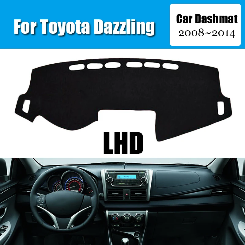 Car Dashboard Cover Dash Mat For Toyota Dazzling 2014~20 Non navigation Non-slip Sun Shade DashMat LHD Car-styling Suede Leather
Car Dashboard Cover Dash Mat For Toyota Dazzling 2014~20 Non navigation Non-slip Sun Shade DashMat LHD Car-styling Suede Leather