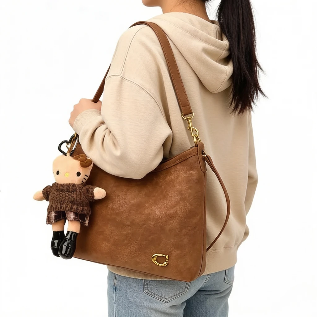 Luxury Chic Original Retro Diaper Bag Textured Leather Crossbody Handbag For Women Large Capacity Trendy Vintage Messenger
Luxury Chic Original Retro Diaper Bag Textured Leather Crossbody Handbag For Women Large Capacity Trendy Vintage Messenger