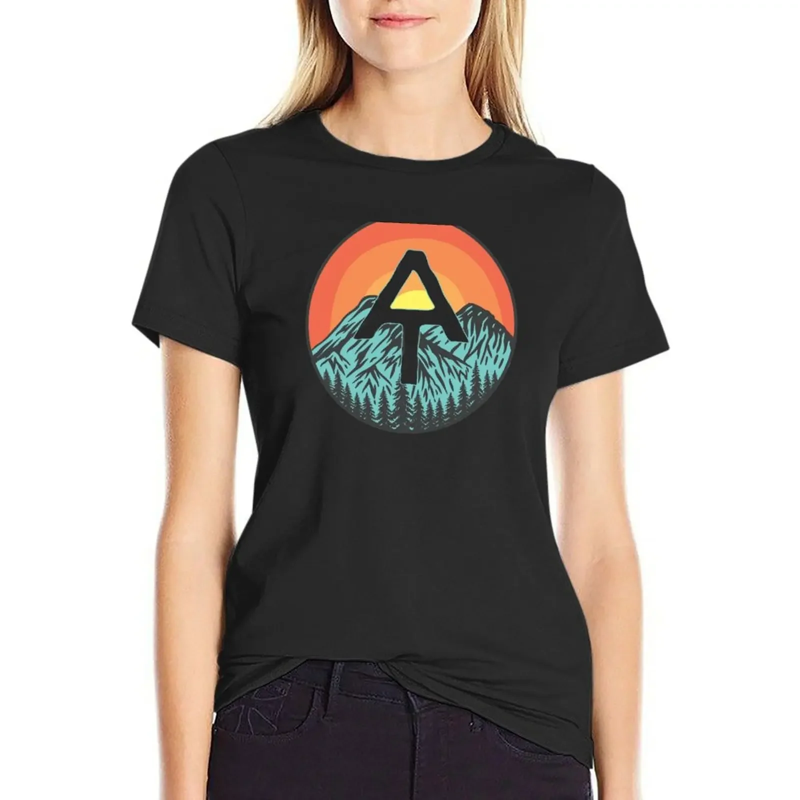 Appalachian Trail Mountains With Sunset Art T-Shirt customs design your own anime tees customizeds white t shirts for Women
Appalachian Trail Mountains With Sunset Art T-Shirt customs design your own anime tees customizeds white t shirts for Women