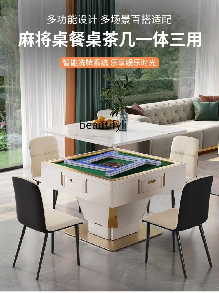 x1zMahjong Machine Automatic Dining Table Dual-Use with Stone Plate Cover Electric Lifting Mahjong Table Coffee Table Integrated
x1zMahjong Machine Automatic Dining Table Dual-Use with Stone Plate Cover Electric Lifting Mahjong Table Coffee Table Integrated