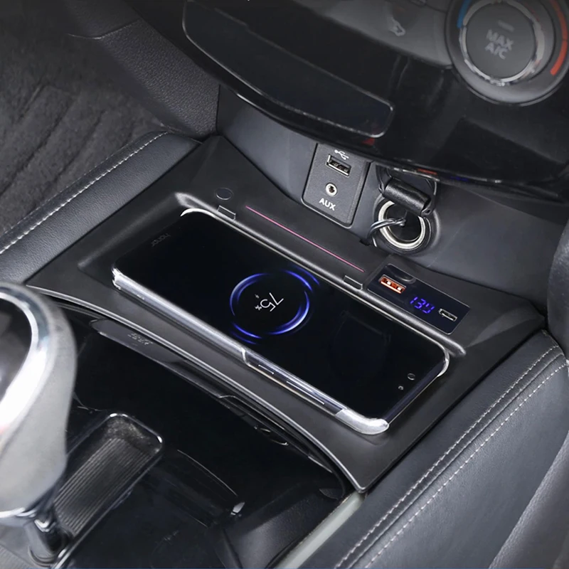 15W Car center console phone charger fast wireless charger charging holder for Nissan X-Trail T32 Qashqai J11 J12 2014-2021
15W Car center console phone charger fast wireless charger charging holder for Nissan X-Trail T32 Qashqai J11 J12 2014-2021
