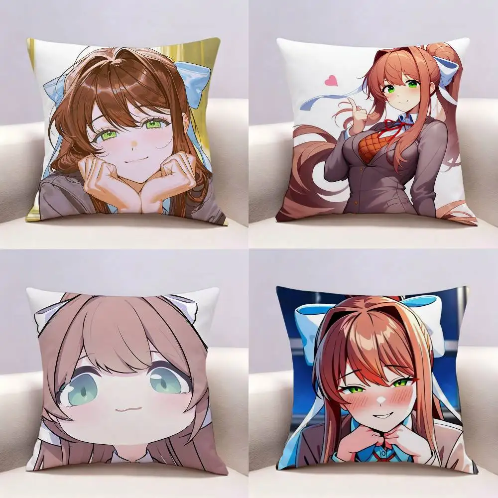 DDLC Monika Double-sided print Pillow Case Cushion Cover Throw Pillow Case For Car Sofa
DDLC Monika Double-sided print Pillow Case Cushion Cover Throw Pillow Case For Car Sofa