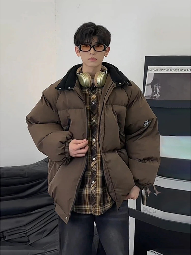 Мужская зимняя утепленная куртка из хлопка в американском ретро-стиле, коричневая, морозостойкая, высококачественная, Haome High-ade Bread
Мужская зимняя утепленная куртка из хлопка в американском ретро-стиле, коричневая, морозостойкая, высококачественная, Haome High-ade Bread