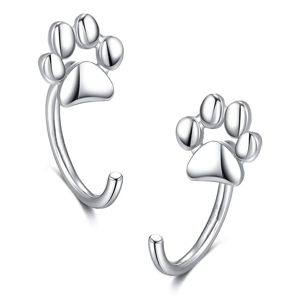 Harong New Dog Paw Prints Earrings Fashion Simple Cute Mini Ear Clips Girl Woman Animal Series Lovely Jewelry
Harong New Dog Paw Prints Earrings Fashion Simple Cute Mini Ear Clips Girl Woman Animal Series Lovely Jewelry