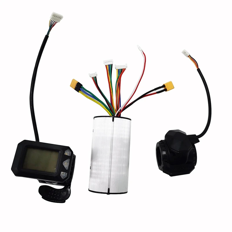 36V Folding Scooter Controller Replacement Carbon Fiber Scooter Controller LCD Display Brake Accelerator Throttle Set
36V Folding Scooter Controller Replacement Carbon Fiber Scooter Controller LCD Display Brake Accelerator Throttle Set