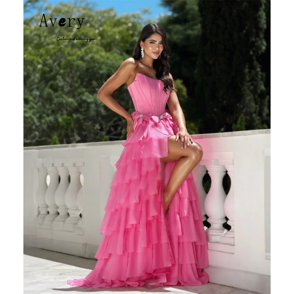 Avery Custom Pink A-line Side Slit Off-shoulder Prom Luxury Dresses 2026 Woman Luxury Evening Dress Elegant Gown Party Women's
Avery Custom Pink A-line Side Slit Off-shoulder Prom Luxury Dresses 2026 Woman Luxury Evening Dress Elegant Gown Party Women's