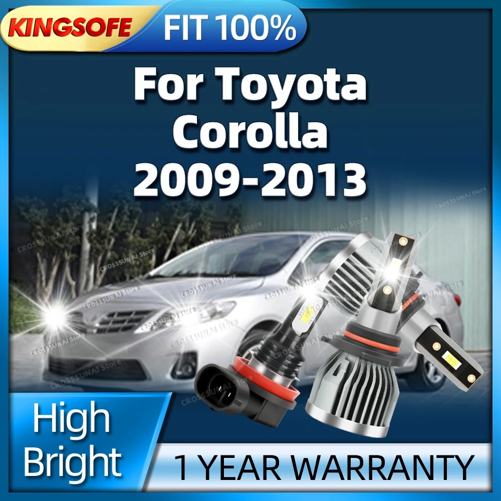 2/6Pcs LED Headlight 180W Ultra Bright Car Bulb Fog Light 6000K White Canbus For Toyota Corolla 2009 2011 2012 2013
2/6Pcs LED Headlight 180W Ultra Bright Car Bulb Fog Light 6000K White Canbus For Toyota Corolla 2009 2011 2012 2013