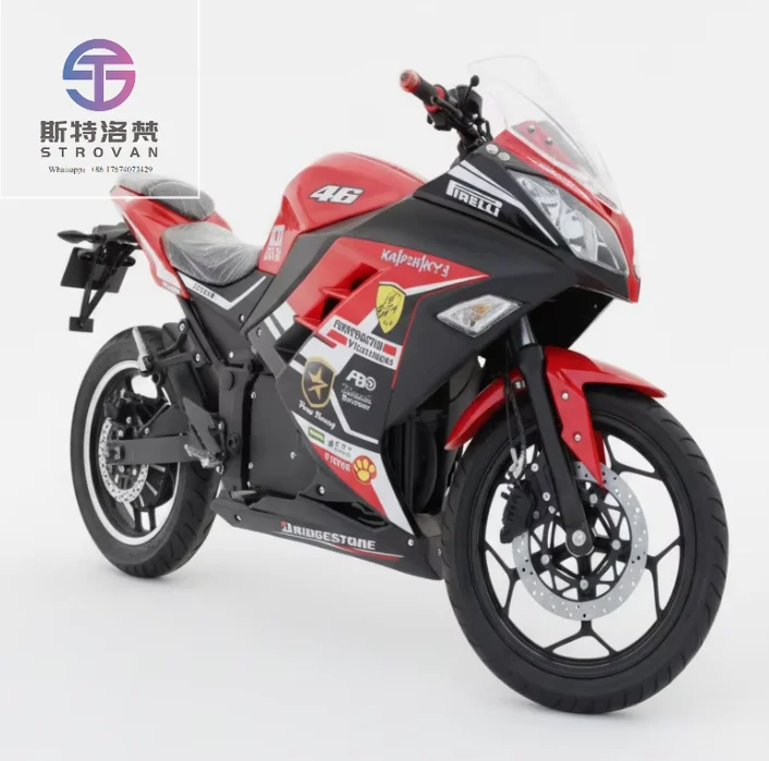 Waterproof High Speed Racing Electric Motorcycle with Brembo Callipers Lithium Battery 72V Customizable Color & Logo
Waterproof High Speed Racing Electric Motorcycle with Brembo Callipers Lithium Battery 72V Customizable Color & Logo
