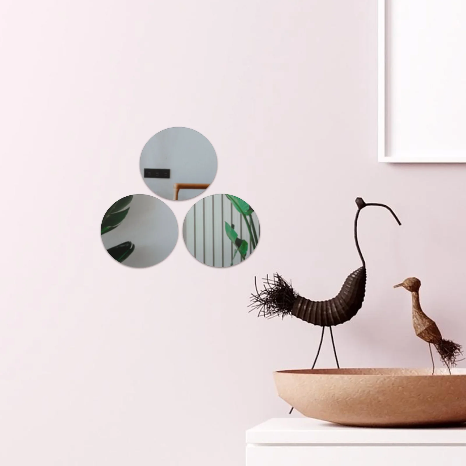 20pcs Self Adhesive Small Round Mirror 1mm Thick 8cm Diameter Wall Decor Craft Mirrors DIY Pieces Circular Stickers Flat Mini
20pcs Self Adhesive Small Round Mirror 1mm Thick 8cm Diameter Wall Decor Craft Mirrors DIY Pieces Circular Stickers Flat Mini