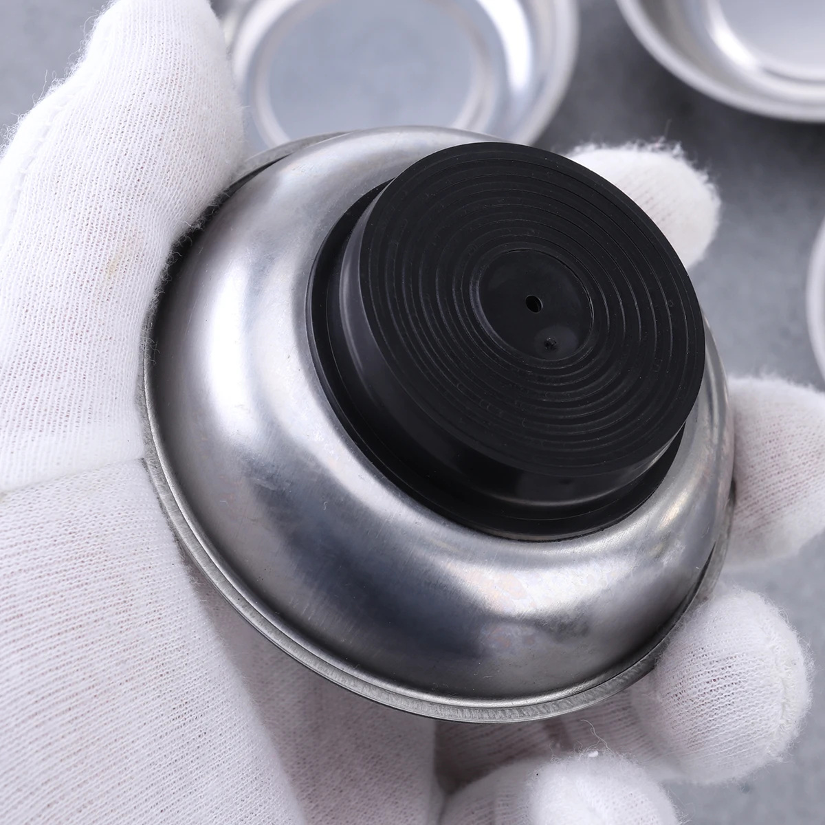4 Pcs Magnetic Parts Tray Tool Bowl Holder Durable Anti Rust Round Organizer Hardware Silver Bowls Compact Strong Small Parts
4 Pcs Magnetic Parts Tray Tool Bowl Holder Durable Anti Rust Round Organizer Hardware Silver Bowls Compact Strong Small Parts
