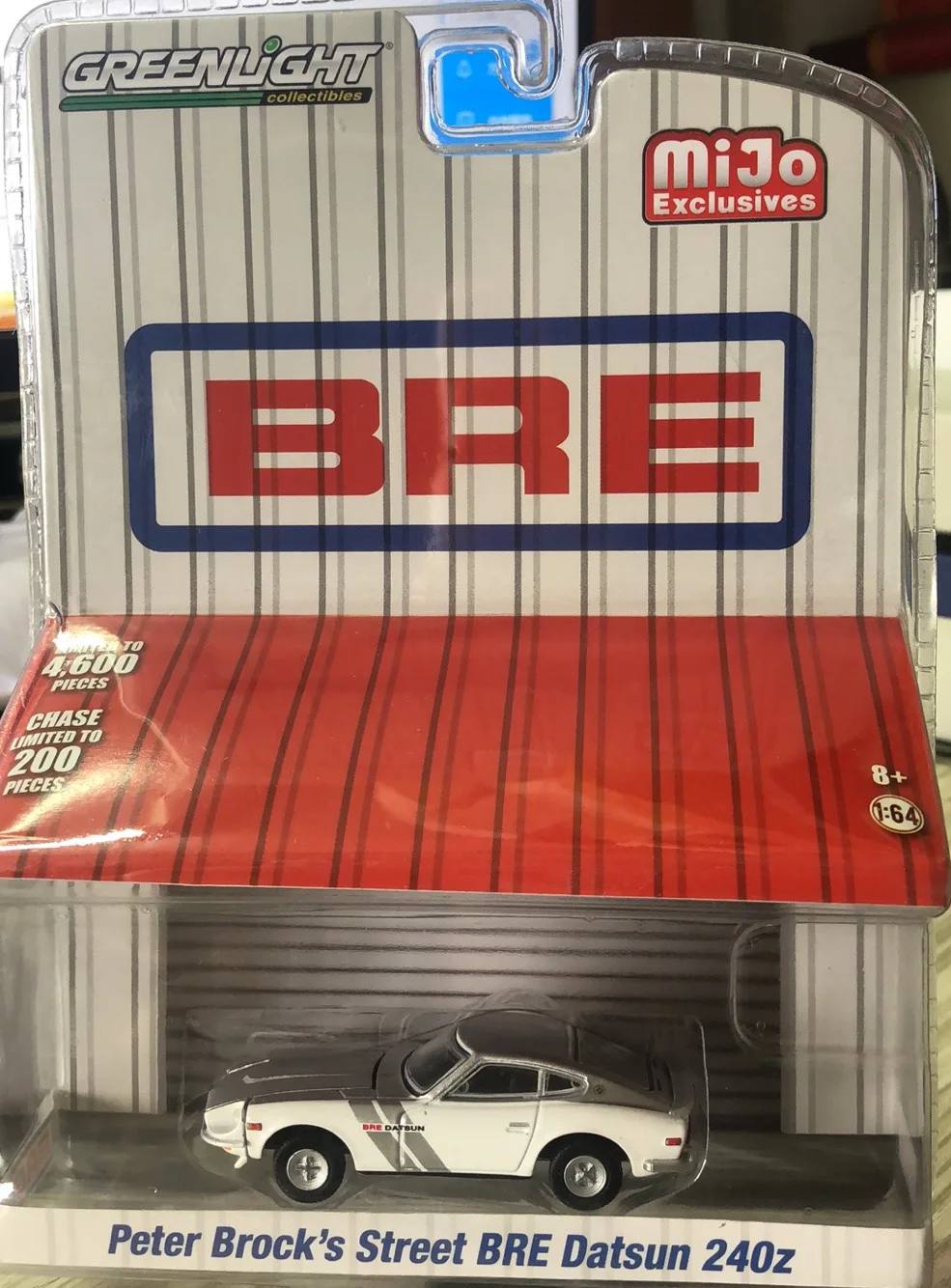 Коллекционная модель автомобиля GreenLight 1:64 Peter Brocks Street 240Z из литого сплава, подарок
Коллекционная модель автомобиля GreenLight 1:64 Peter Brocks Street 240Z из литого сплава, подарок
