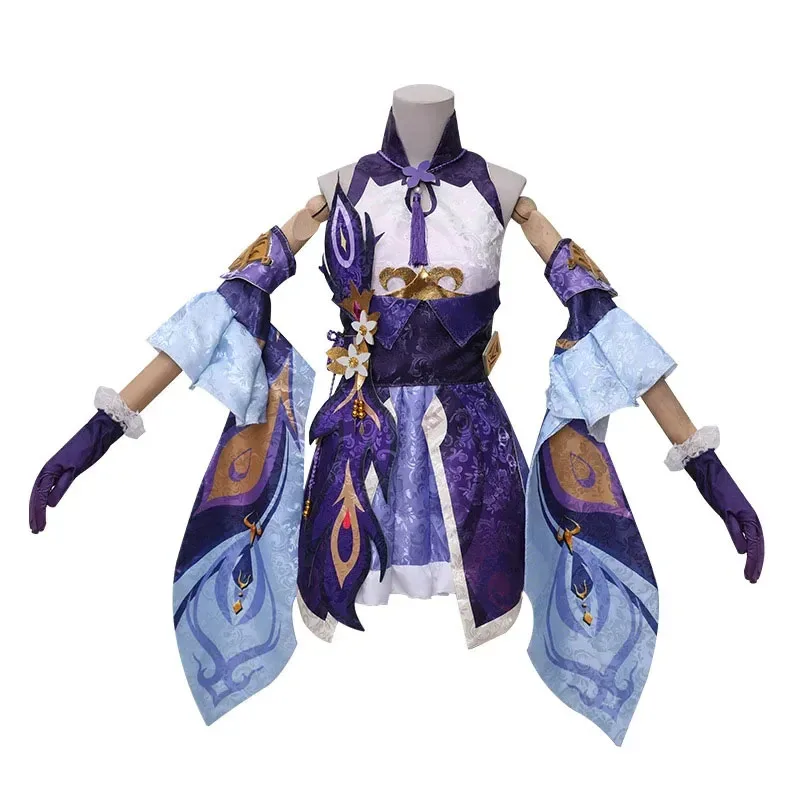 Игра Genshin Impact Keqing костюмы для косплея Genshin Ke Qing Impact Хэллоуин Keqing хвостики смешанный фиолетовый косплей
Игра Genshin Impact Keqing костюмы для косплея Genshin Ke Qing Impact Хэллоуин Keqing хвостики смешанный фиолетовый косплей