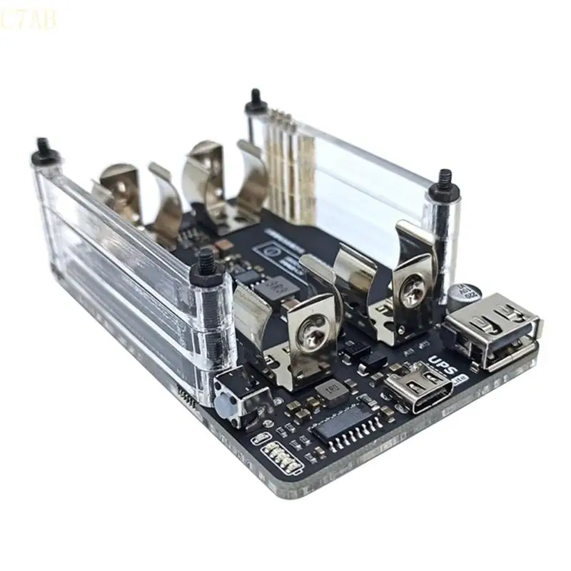 C7AB ForRaspberryPi UPS Power Supply Module with External Power Plug-in Detection and Industry Electricity Meter Chip
C7AB ForRaspberryPi UPS Power Supply Module with External Power Plug-in Detection and Industry Electricity Meter Chip