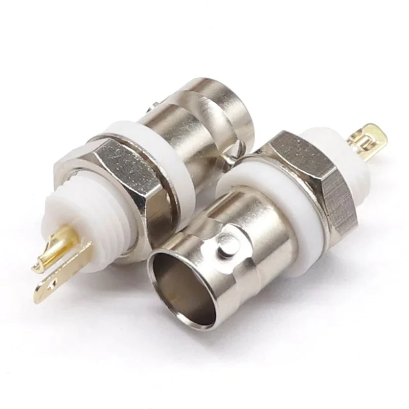 1/5/10pcs 50 ohm BNC-KY insulated white glue BNC socket Q9 female head welding panel bnc female head connector
1/5/10pcs 50 ohm BNC-KY insulated white glue BNC socket Q9 female head welding panel bnc female head connector
