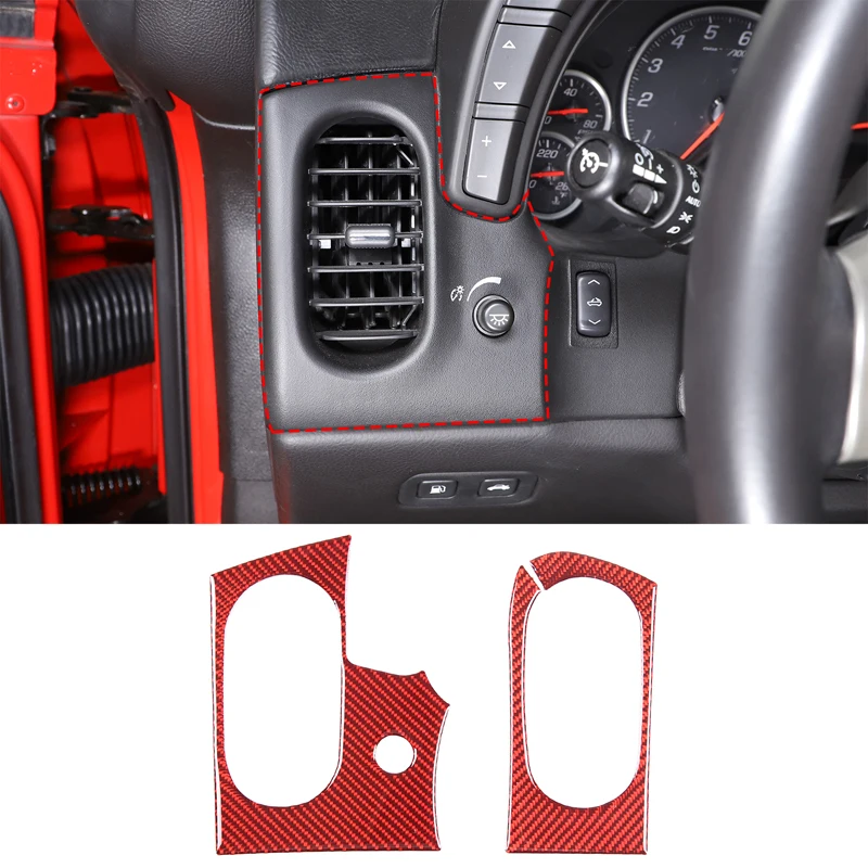For Chevrolet Corvette C6 2005-2013 soft carbon fiber car center console side air outlet stickers car interior accessories
For Chevrolet Corvette C6 2005-2013 soft carbon fiber car center console side air outlet stickers car interior accessories