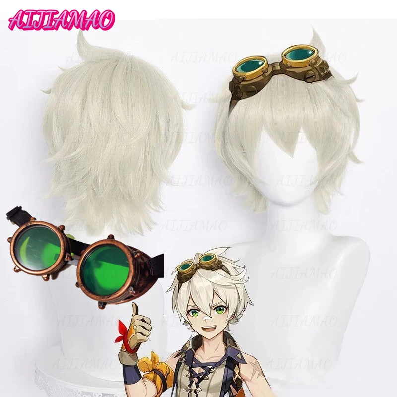 High Quality Impact Bennett Cosplay Wig Short Gold Grey Heat Resistant Synthetic Hair Anime Cosplay Wigs + Wig Cap
High Quality Impact Bennett Cosplay Wig Short Gold Grey Heat Resistant Synthetic Hair Anime Cosplay Wigs + Wig Cap