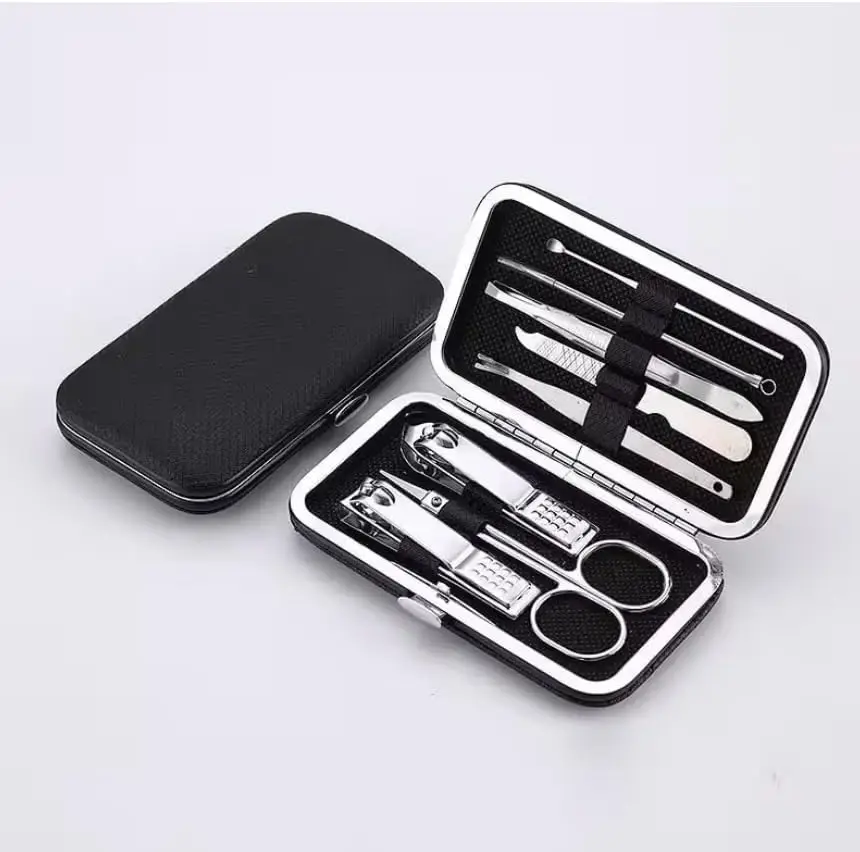 8-Piece Stainless Steel Manicure Set – Nail Clippers, Scissors & Grooming Tools | Waterproof, Sharp Blades & Safe Handles for Home & Travel
8-Piece Stainless Steel Manicure Set – Nail Clippers, Scissors & Grooming Tools | Waterproof, Sharp Blades & Safe Handles for Home & Travel