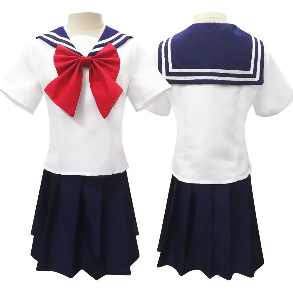 Japanese School Uniform White Girls Summer Short Sleeve Sailor Uniforms Students Clothes Anime Cosplay Sailor Suits
Japanese School Uniform White Girls Summer Short Sleeve Sailor Uniforms Students Clothes Anime Cosplay Sailor Suits