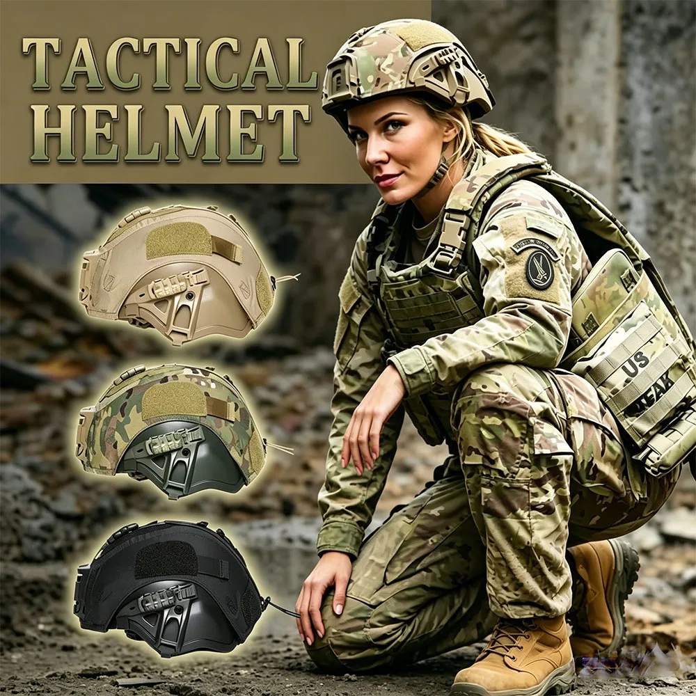 Tactical Combat IHPS Helmet V-Shaped Rail 7mm Thickness Multifunctional Protection Headgear For Airsoft CS Wargame Training
Tactical Combat IHPS Helmet V-Shaped Rail 7mm Thickness Multifunctional Protection Headgear For Airsoft CS Wargame Training