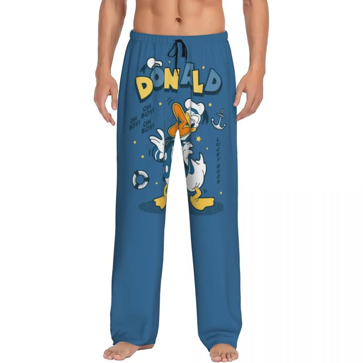 Custom Donald Duck Pajama Pants Men Sleepwear Lounge Sleep Bottoms Stretch with Pockets
Custom Donald Duck Pajama Pants Men Sleepwear Lounge Sleep Bottoms Stretch with Pockets
