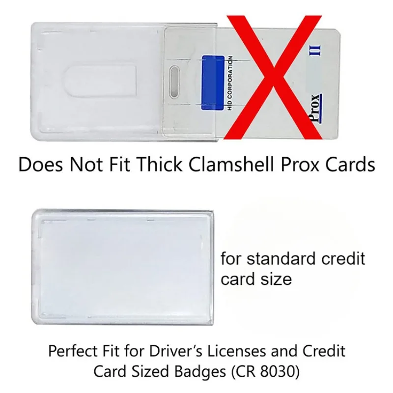 Hard Plastic Work ID Card Holder Working Permit Case Exhibition ID Pass Badge Card Cover Office Staff Name Tag Sleeve
Hard Plastic Work ID Card Holder Working Permit Case Exhibition ID Pass Badge Card Cover Office Staff Name Tag Sleeve