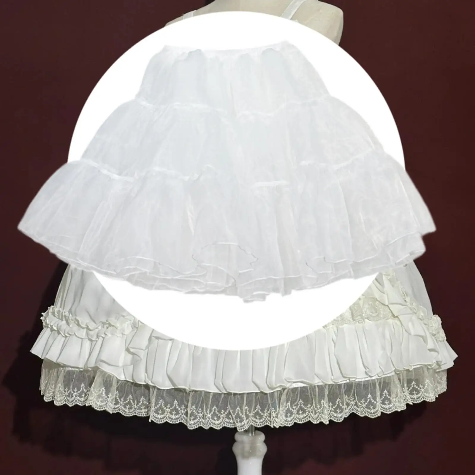 Women Girls Crinoline Petticoat Princess Cosplay for Party Wedding Dance
Women Girls Crinoline Petticoat Princess Cosplay for Party Wedding Dance