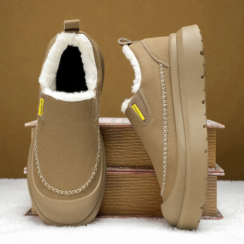 Men boots New Winter Slippers Warm Men Shoes Waterproof Non-Slip Plush Sneakers Male tenis shoes Boots Men Sneakers Winter
Men boots New Winter Slippers Warm Men Shoes Waterproof Non-Slip Plush Sneakers Male tenis shoes Boots Men Sneakers Winter