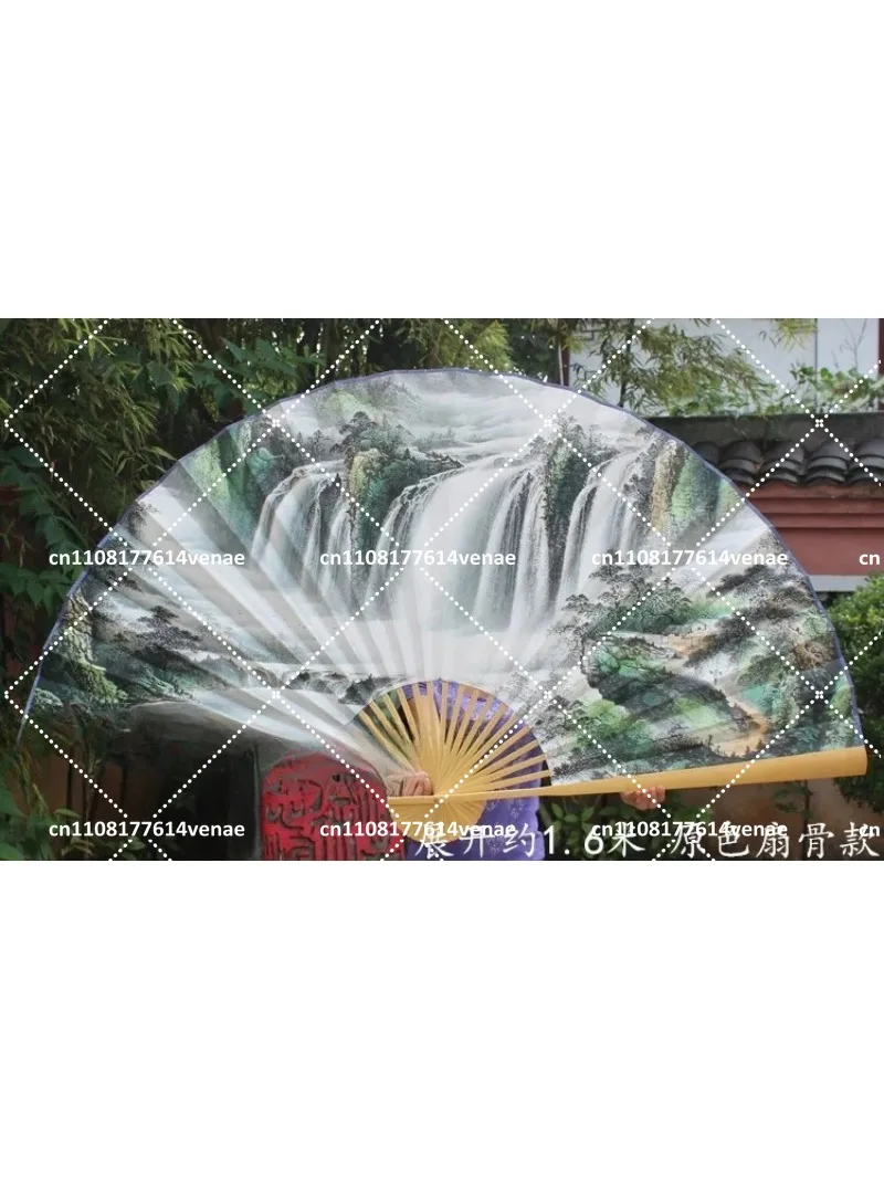 Large Landscape Hanging Fan for Craft Folding, Feng Shui Decorative Fan for Office Living Room
Large Landscape Hanging Fan for Craft Folding, Feng Shui Decorative Fan for Office Living Room