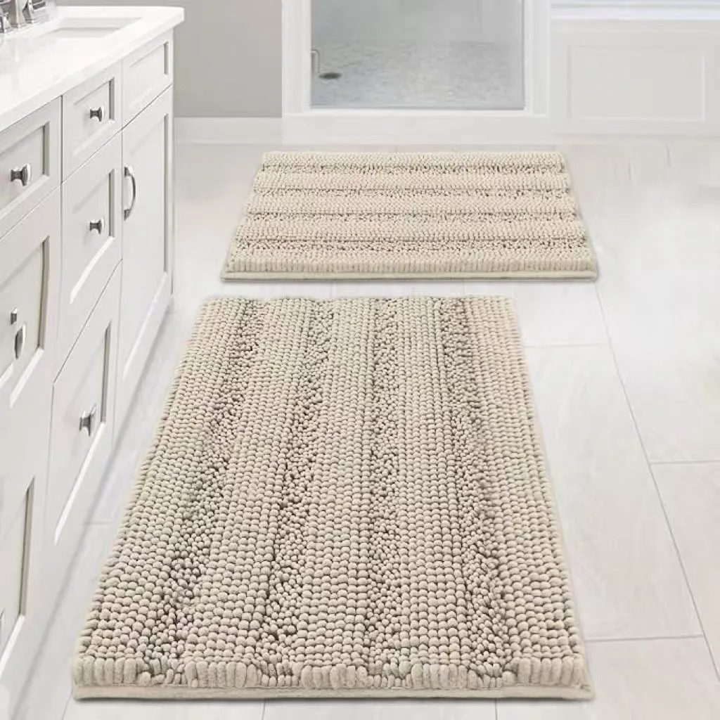 Chenille Bath Mat Non Slip Absorbent Bathroom Rug Machine Washable Soft Shaggy Floor Mat for Kitchen Entryway Home Decor
Chenille Bath Mat Non Slip Absorbent Bathroom Rug Machine Washable Soft Shaggy Floor Mat for Kitchen Entryway Home Decor