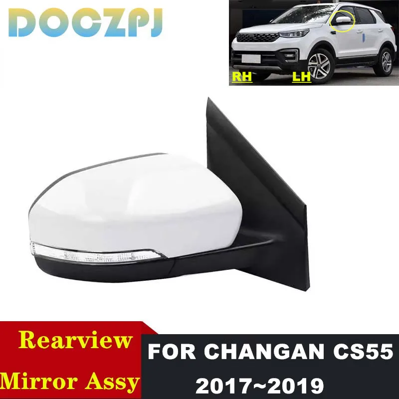Car Rearview Mirror Assembly Reflector Reversing Mirror With Turn Signal Suitable For Changan CS55 2017 2018 2019 Without Camera
Car Rearview Mirror Assembly Reflector Reversing Mirror With Turn Signal Suitable For Changan CS55 2017 2018 2019 Without Camera