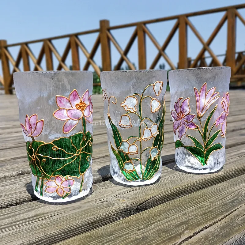 Instagram Internet Celebrity Hand-painted Flower Japanese Crystal Water Cup, Home Girl Heart Glacier Beer Cup
Instagram Internet Celebrity Hand-painted Flower Japanese Crystal Water Cup, Home Girl Heart Glacier Beer Cup