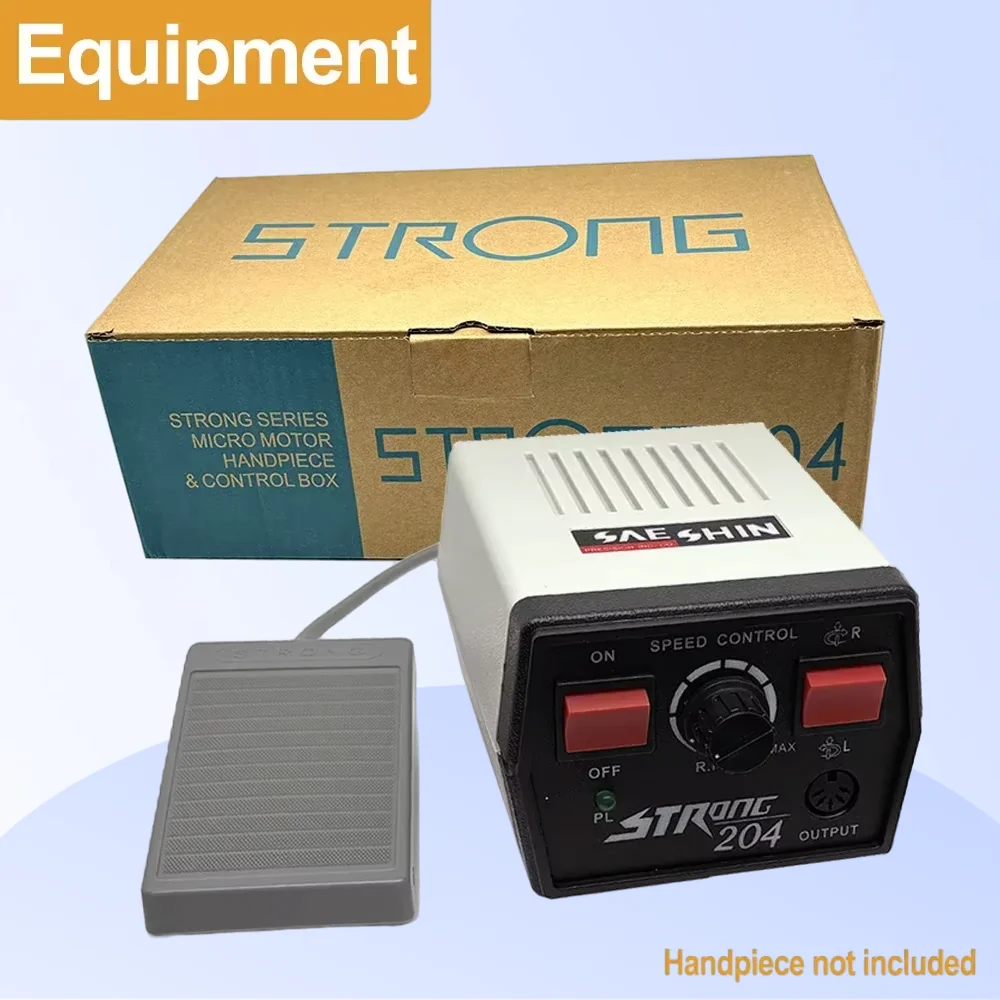 Polishing Tool Dental Tools Equipment Micro Motor Electric Drill Machine 35000Rpm Strong 204 for Machine Sanding Grinding
Polishing Tool Dental Tools Equipment Micro Motor Electric Drill Machine 35000Rpm Strong 204 for Machine Sanding Grinding