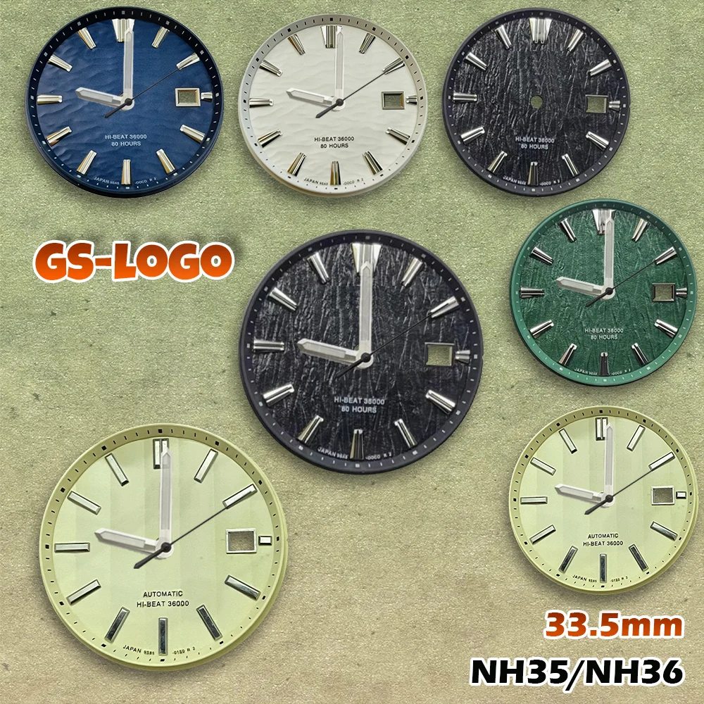 new NG 32mm NH35 S Logo Dial Watch Strap C3 Green Night Light Modified NH36 Diving Watch Modification Accessories
new NG 32mm NH35 S Logo Dial Watch Strap C3 Green Night Light Modified NH36 Diving Watch Modification Accessories