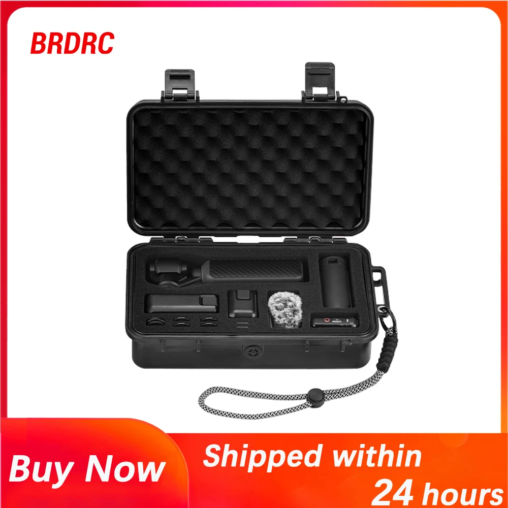 BRDRC Explosion-proof Storage Box/Suitcase For DJI Osmo Pocket 3/4 Camera Anti-drop And Waterproof Safety Protection Case
BRDRC Explosion-proof Storage Box/Suitcase For DJI Osmo Pocket 3/4 Camera Anti-drop And Waterproof Safety Protection Case