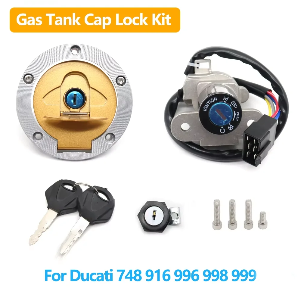 For Ducati 748 916 996 998 999 SS S SPS ST4 M750 Monster 695 620 M620 S2R Motorcycle Fuel Tank Gas Cap Lock With Key
For Ducati 748 916 996 998 999 SS S SPS ST4 M750 Monster 695 620 M620 S2R Motorcycle Fuel Tank Gas Cap Lock With Key