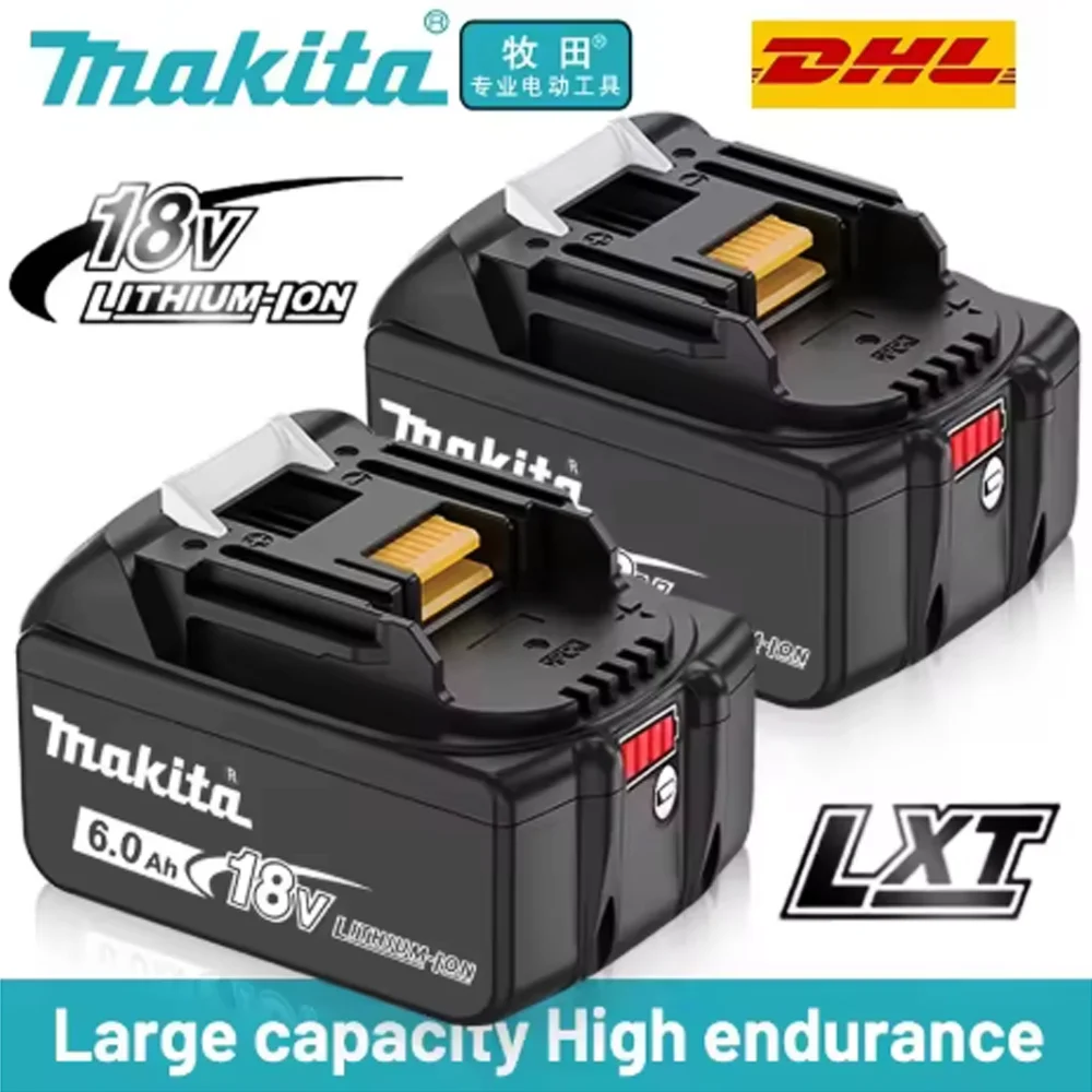 Original genuine Makita 18V Battery for 6Ah Battery BL1860 BL1850B BL1850 BL1840 BL1830B Makita Replacement Lithium Battery
Original genuine Makita 18V Battery for 6Ah Battery BL1860 BL1850B BL1850 BL1840 BL1830B Makita Replacement Lithium Battery