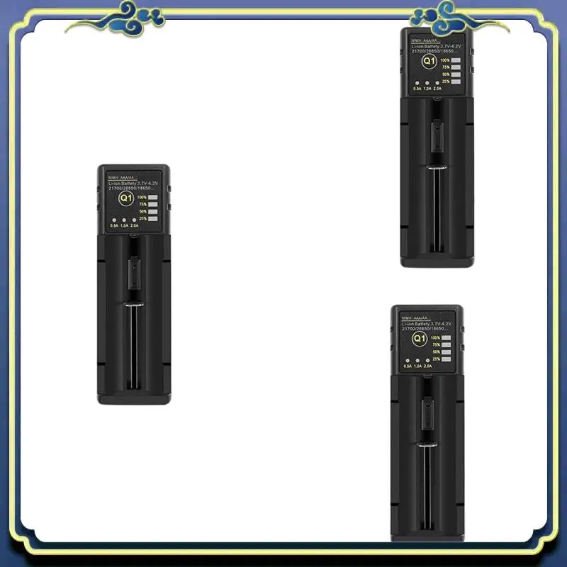 Портативное зарядное устройство 3X 18650 26650 Usb Smart Никель-водород Aa Aaa 21700 Зарядное устройство для литиевых батарей с одним слотом
Портативное зарядное устройство 3X 18650 26650 Usb Smart Никель-водород Aa Aaa 21700 Зарядное устройство для литиевых батарей с одним слотом