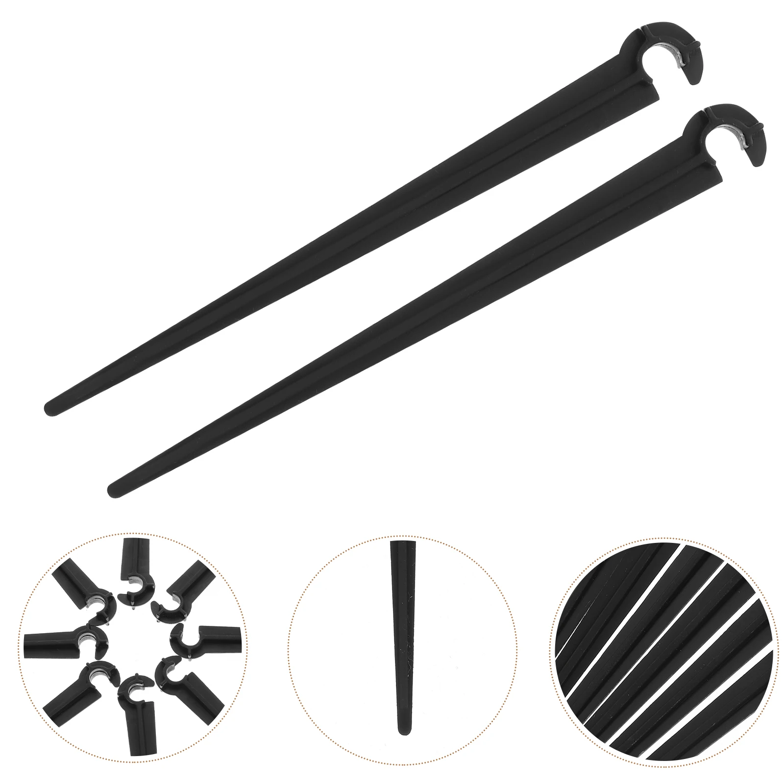 50pcs Irrigation Fixing Brackets Drip System Support Stakes Tools 4 7mm Ground Rods Plastic Pegs Gardening Supplies
50pcs Irrigation Fixing Brackets Drip System Support Stakes Tools 4 7mm Ground Rods Plastic Pegs Gardening Supplies