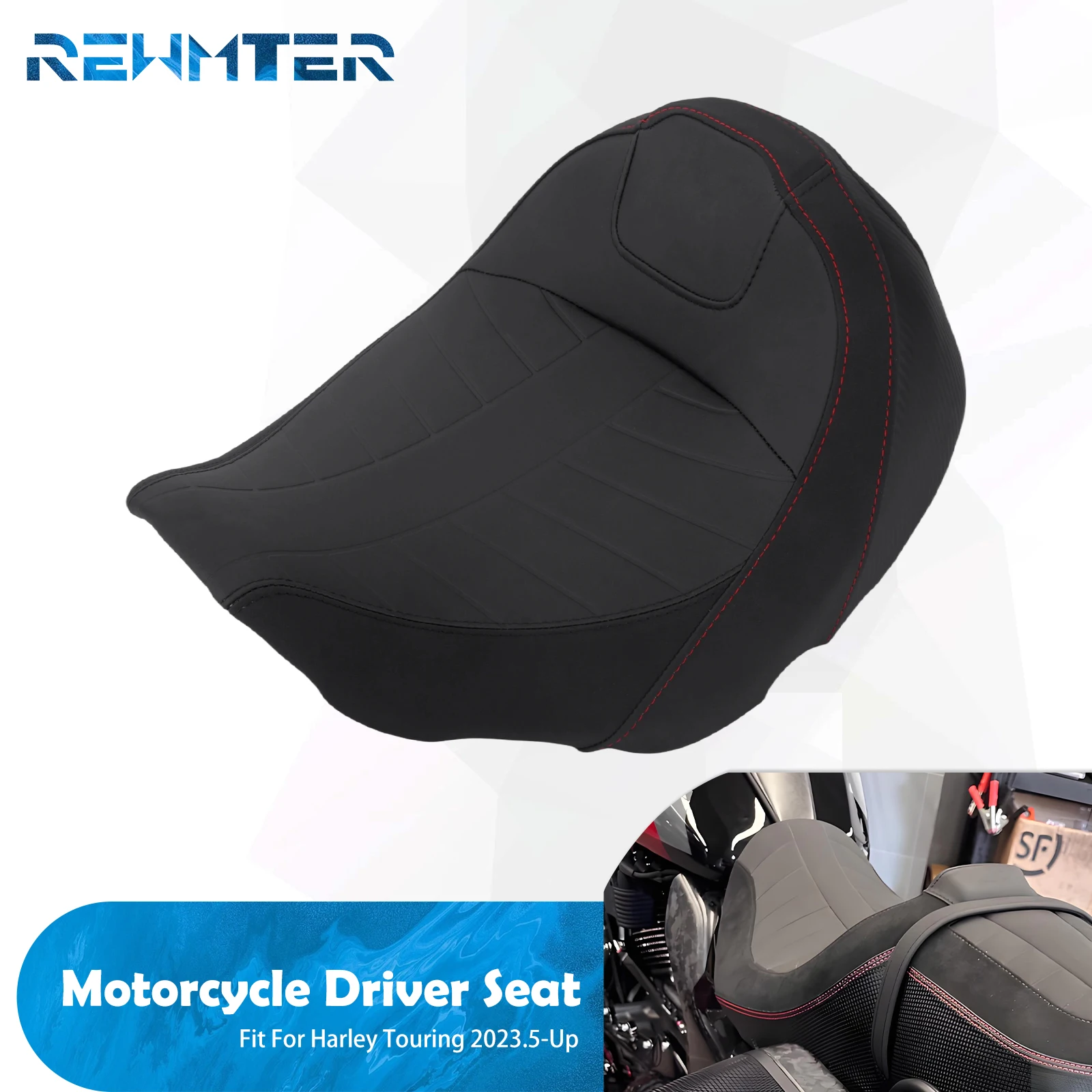 Motorcycle Solo Seat Cushion Driver Seat For Harley Touring FLHXSE FLTRXSE 2023-Up FLHX FLTRX FLTRXSTSE 2024-Up FLHXU 2025-later
Motorcycle Solo Seat Cushion Driver Seat For Harley Touring FLHXSE FLTRXSE 2023-Up FLHX FLTRX FLTRXSTSE 2024-Up FLHXU 2025-later