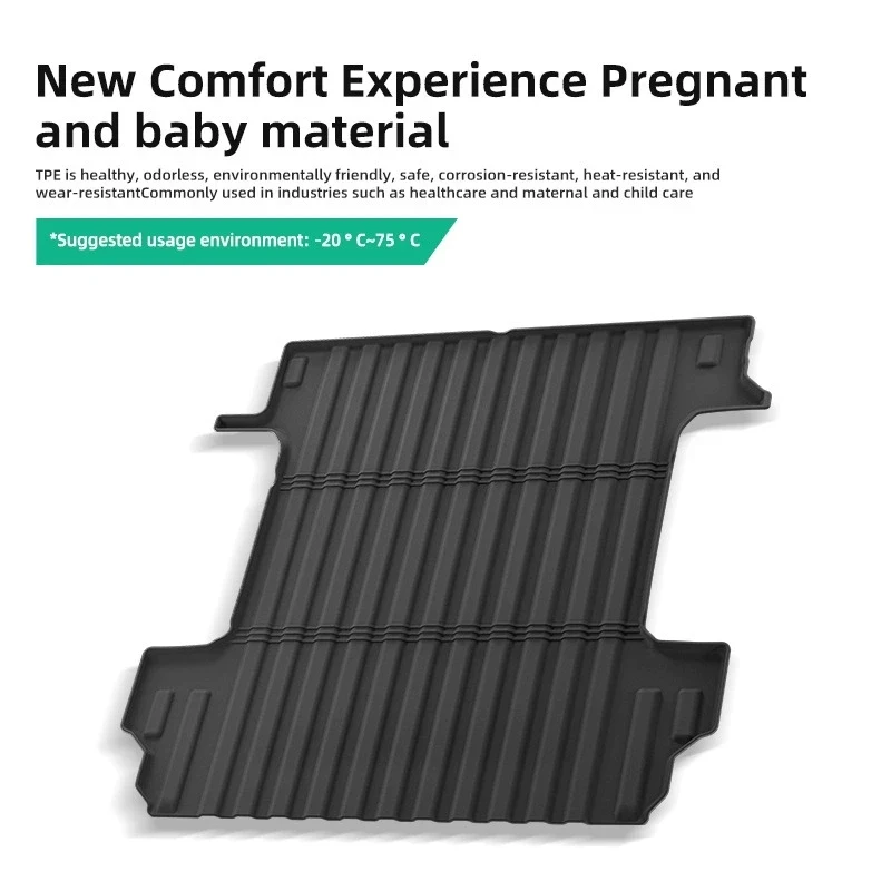 Hot Selling TPE Trunk Mats All Weather Waterproof Anti-Slip Rear Cargo Liner For 2019-2025 Models
Hot Selling TPE Trunk Mats All Weather Waterproof Anti-Slip Rear Cargo Liner For 2019-2025 Models