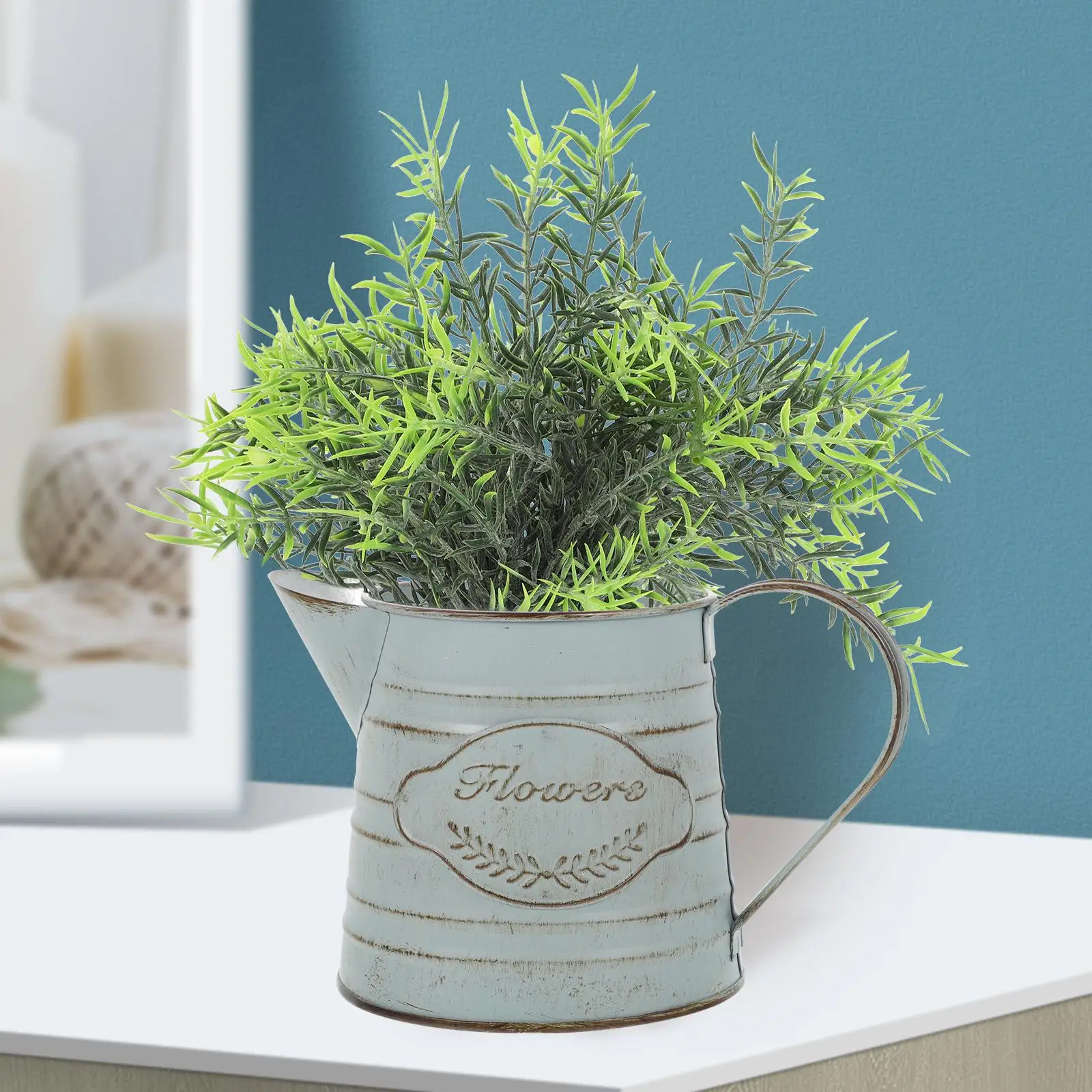 Retro Tin Flower Pot Metal Jug for Plants Decorative Iron Rustic Farmhouse Vase Vintage Style Accessories
Retro Tin Flower Pot Metal Jug for Plants Decorative Iron Rustic Farmhouse Vase Vintage Style Accessories