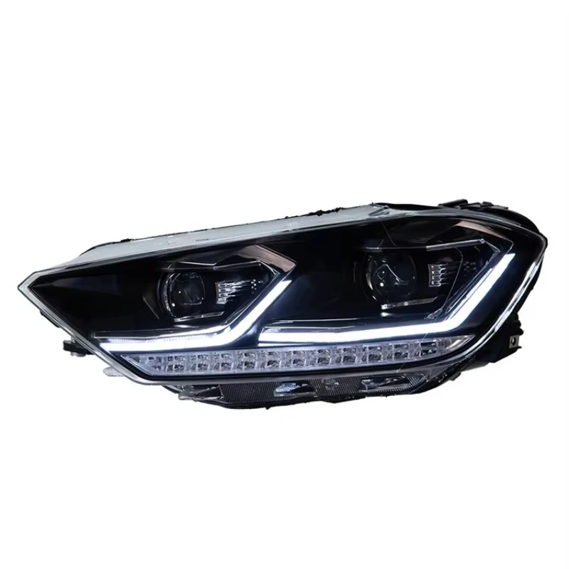 for Golf Javalu Modified Flowing Turn Signal Headlight LED Bi-Beam Lens Headlight Assembly
for Golf Javalu Modified Flowing Turn Signal Headlight LED Bi-Beam Lens Headlight Assembly