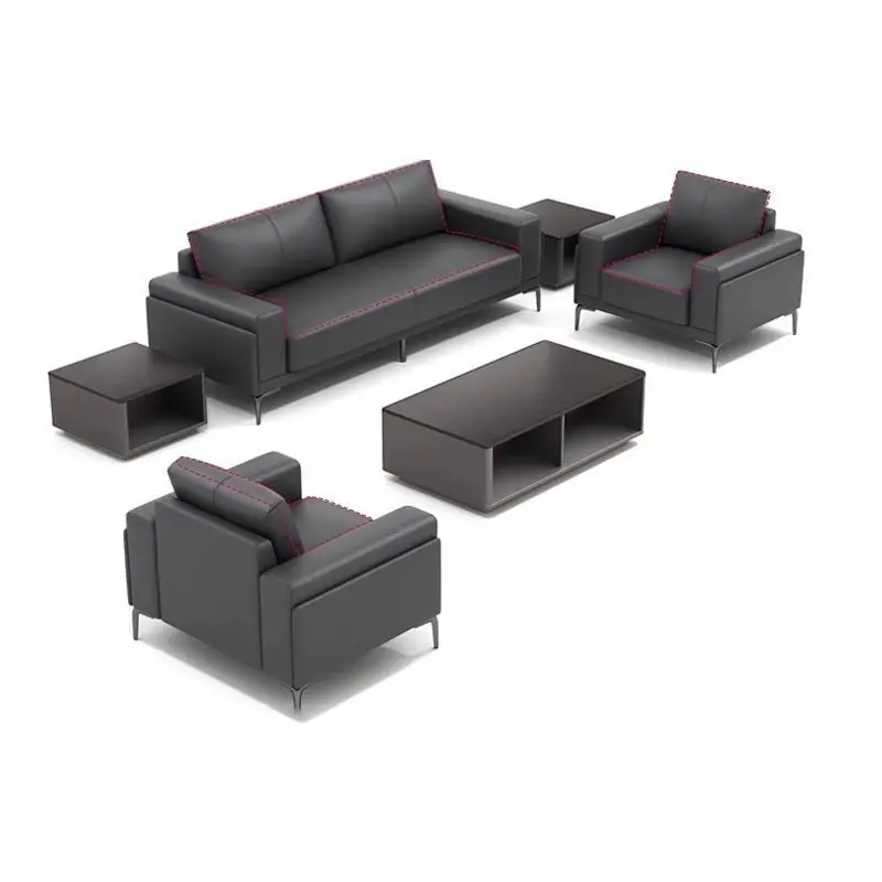 Office coffee table tea table integrated combination boss business simple modern reception sitting area leather sofa
Office coffee table tea table integrated combination boss business simple modern reception sitting area leather sofa