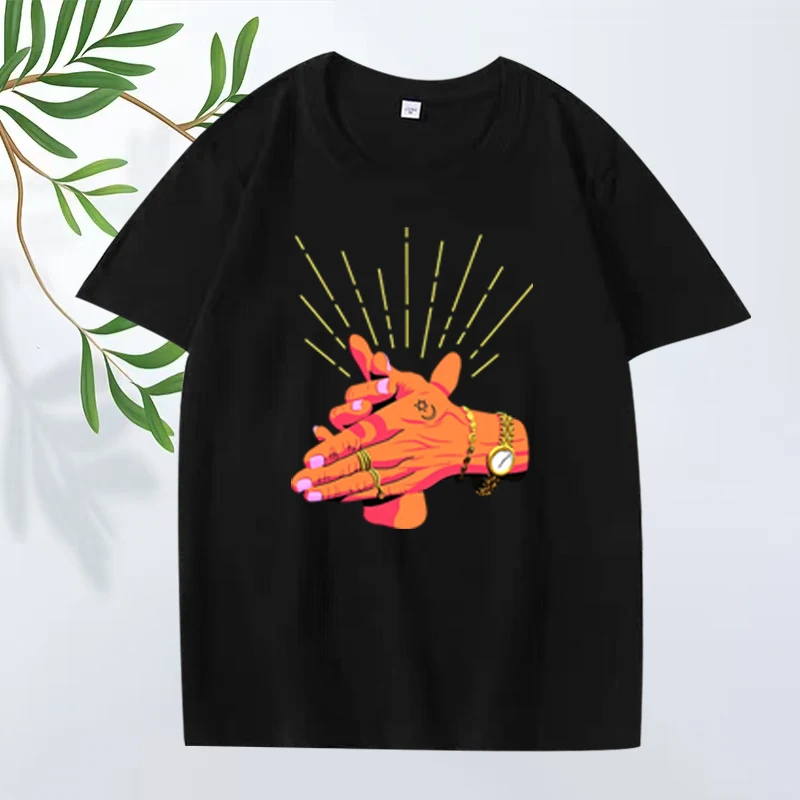 della design hands dellafuente Classic graphics T Shirt men ’s women Oversized 100% Cotton short sleeve Summer print Unisex tops
della design hands dellafuente Classic graphics T Shirt men ’s women Oversized 100% Cotton short sleeve Summer print Unisex tops