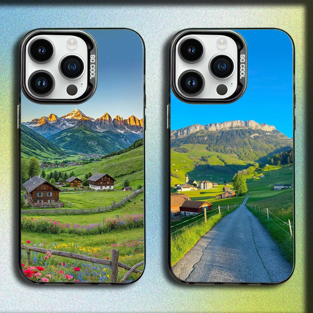 Swiss Alps Scenery Travel Phone Case For iPhone 16,15,14,13,12,11,Mini,Pro,E,MAX Gray Matte Silicone Black Cover
Swiss Alps Scenery Travel Phone Case For iPhone 16,15,14,13,12,11,Mini,Pro,E,MAX Gray Matte Silicone Black Cover