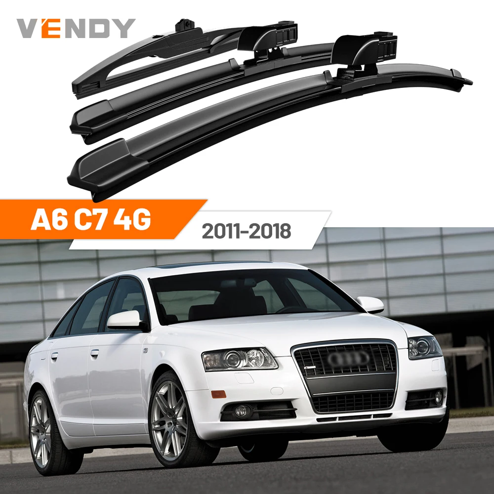 For Audi A6 C7 4G 2011-2018 2012 2013 2014 2015 2016 Front & Rear Windshield Wiper Blades Windscreen Wipers Set Accessories
For Audi A6 C7 4G 2011-2018 2012 2013 2014 2015 2016 Front & Rear Windshield Wiper Blades Windscreen Wipers Set Accessories