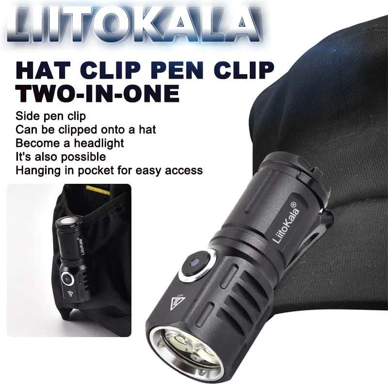 LiitoKala LF-535 LF-536 LED white laser+16340 700mAh Rechargeable Battery Portable a Mini Flashlightnd Lightweight
LiitoKala LF-535 LF-536 LED white laser+16340 700mAh Rechargeable Battery Portable a Mini Flashlightnd Lightweight