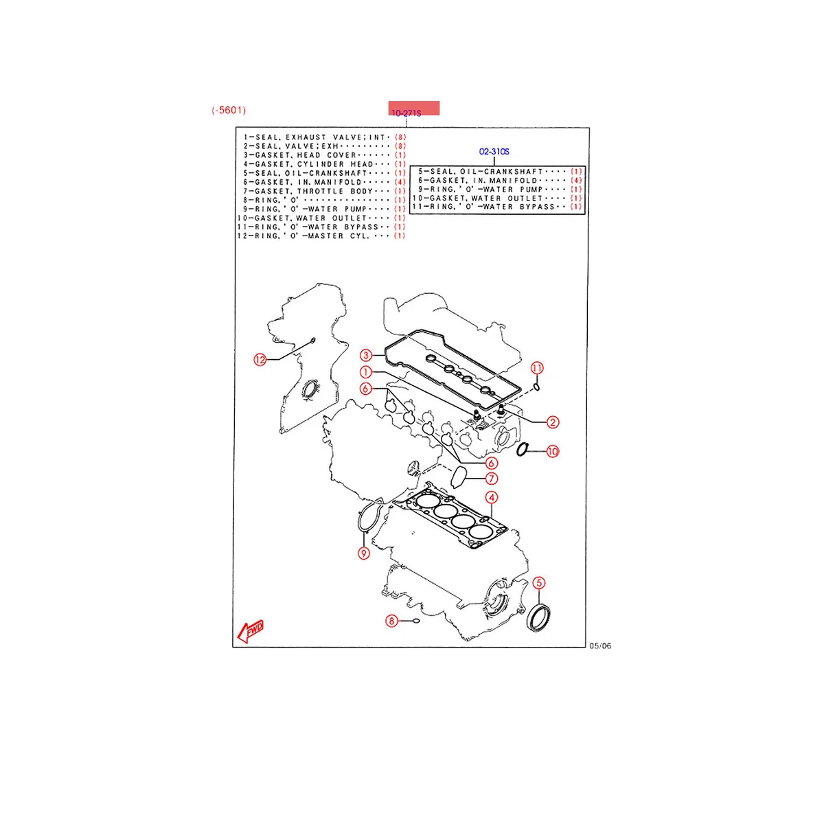 8LA4-10-271 Engine Repair Kits Cylinder Head Gaskets Set for 1.6L 2004-2014 ZY01-10-271
8LA4-10-271 Engine Repair Kits Cylinder Head Gaskets Set for 1.6L 2004-2014 ZY01-10-271